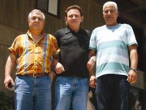 מימין: דורון שובל, אליאס קסלר ואברהם צ'יקבאשווילי מימין: דורון שובל, אליאס קסלר ואברהם צ'יקבאשווילי