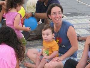 סיון פיסטרוב בצעדת העגלות בבאר שבע סיון פיסטרוב בצעדת העגלות בבאר שבע