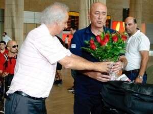 נבחרת הנכים של טורקיה נוחתת בישראל נבחרת הנכים של טורקיה נוחתת בישראל