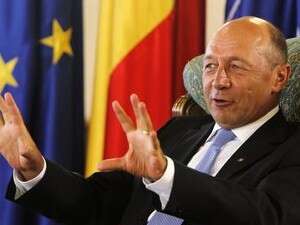 נשיא רומניה, טריאן בססקו. נשיא רומניה, טריאן בססקו.