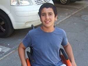 אלמוג בן-חמו בכיסא הגלגלים אלמוג בן-חמו בכיסא הגלגלים