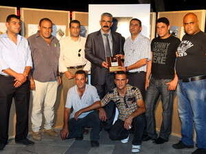 הכבאים הפלסטינים בטקס הכבאים הפלסטינים בטקס