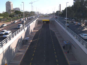 תוואי הרכבת הקלה בפתח תקווה. החלק הראשון כמעט מוכן תוואי הרכבת הקלה בפתח תקווה. החלק הראשון כמעט מוכן