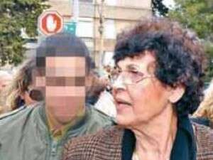 נדיה כהן והנכד נדיה כהן והנכד
