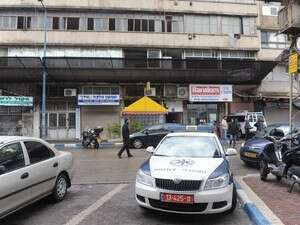 זירת הרצח ברחוב אחד העם בנתניה, היום זירת הרצח ברחוב אחד העם בנתניה, היום