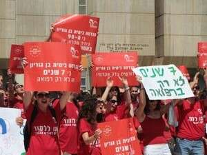 הפגנת הסטודנטים. הפגנת הסטודנטים.