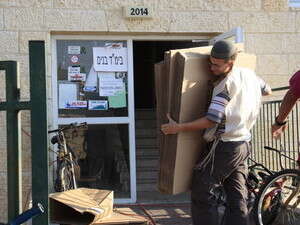 מתארגנים לקראת פינוי הבתים מתארגנים לקראת פינוי הבתים