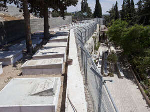 הקברים, החומה וגן הקבר הקברים, החומה וגן הקבר