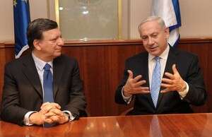 נתניהו וברוסו בלשכת רה''מ בירושלים. אתמול נתניהו וברוסו בלשכת רה''מ בירושלים. אתמול