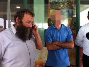 ברוך מרזל עם הסייען הפלסטיני ברוך מרזל עם הסייען הפלסטיני