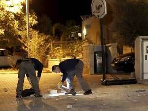 נפילת קסאם בכפר עזה, הלילה נפילת קסאם בכפר עזה, הלילה