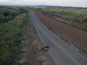 נפילת פצמ''ר בסמוך לקוניטרה, המורדים נלחמים בגבול במכוון נפילת פצמ''ר בסמוך לקוניטרה, המורדים נלחמים בגבול במכוון
