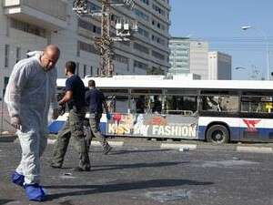אוטובוס קו 142 שבו אירע הפיגוע בתל אביב אוטובוס קו 142 שבו אירע הפיגוע בתל אביב