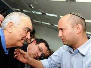 בנט ומשעל בכנס באוני' תל אביב בנט ומשעל בכנס באוני' תל אביב