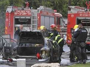 זירת ניסיון החיסול בתל אביב. זירת ניסיון החיסול בתל אביב.