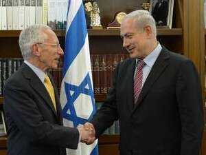 נתניהו נפרד מפישר, היום במשרדו נתניהו נפרד מפישר, היום במשרדו