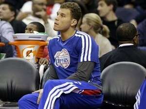 בלייק גריפין, לפנות בוקר. נקטע רצף של 197 משחקים בלייק גריפין, לפנות בוקר. נקטע רצף של 197 משחקים