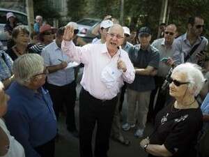 ראובן רובי ריבלין בסיור בירושלים ראובן רובי ריבלין בסיור בירושלים