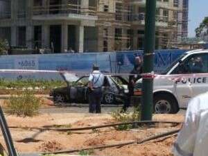 פיצוץ רכב בנתניה פיצוץ רכב בנתניה