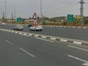 צומת עקרון. סכנה גדולה לנהגים צומת עקרון. סכנה גדולה לנהגים