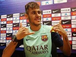 ניימאר מוצג בברצלונה ניימאר מוצג בברצלונה