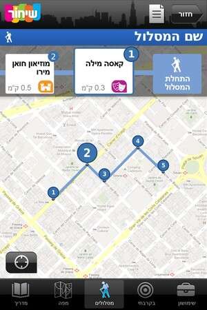 מאפשרת בנייה ייחודית של מסלול מותאים אישית מאפשרת בנייה ייחודית של מסלול מותאים אישית