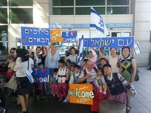 נבחרת ישראל בחתירה מתקבלת באהבה גדולה בסיאול נבחרת ישראל בחתירה מתקבלת באהבה גדולה בסיאול