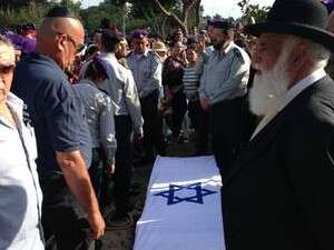 הלוויתו של סמ''ר גל קובי שנורה למוות בחברון הלוויתו של סמ''ר גל קובי שנורה למוות בחברון