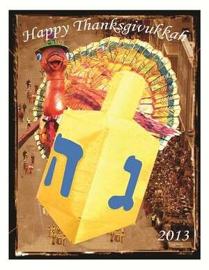 Thanksgivukkah - חנוכה וחג ההודיה מתאחדים Thanksgivukkah - חנוכה וחג ההודיה מתאחדים