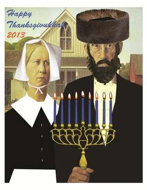 Thanksgivukkah - חנוכה וחג ההודיה מתאחדים Thanksgivukkah - חנוכה וחג ההודיה מתאחדים