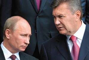 ביקור פתע ודיון סודי. ינוקוביץ' ופוטין ביקור פתע ודיון סודי. ינוקוביץ' ופוטין