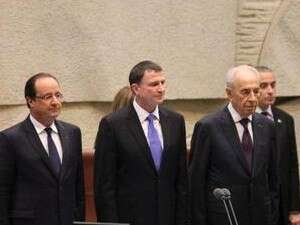 הנשיא פרס, אדלשטיין והולנד בכנסת הנשיא פרס, אדלשטיין והולנד בכנסת