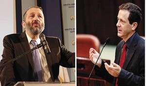 מעוניינים לתפוס את השלטון. בוז'י הרצוג ואריה דרעי מעוניינים לתפוס את השלטון. בוז'י הרצוג ואריה דרעי
