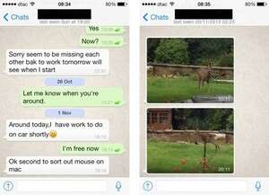 WhatsApp ב-iOS 7 WhatsApp ב-iOS 7