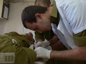 מרפאה צבאית. אילוסטרציה מרפאה צבאית. אילוסטרציה