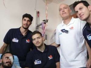 נבחרת ישראל בבלינסון, הבוקר. היה מרגש נבחרת ישראל בבלינסון, הבוקר. היה מרגש