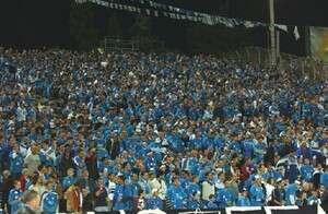 3,000 אוהדים עודדו את נבחרת ישראל. צילום: יח 3,000 אוהדים עודדו את נבחרת ישראל. צילום: יח