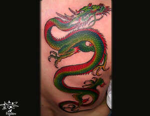 גם דרקונים הם חיות, לפחות אצלנו. יצירה של PSYCHO TATTOO גם דרקונים הם חיות, לפחות אצלנו. יצירה של PSYCHO TATTOO