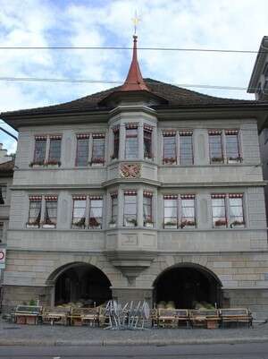 ,      ? Zunfthaus zur Zimmerleuten. :   