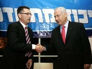 בנימין נתניהו וגדעון סער בנימין נתניהו וגדעון סער