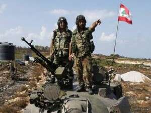 חיילי צבא לבנון. חיילי צבא לבנון.