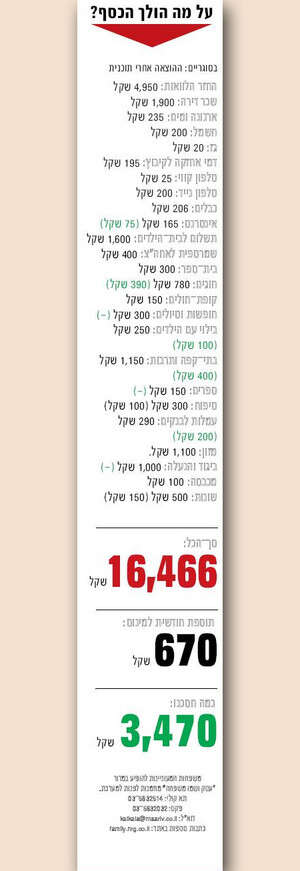 על מה הולך הכסף על מה הולך הכסף