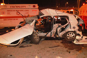 תאונת הדרכים בצומת גינתון. תאונת הדרכים בצומת גינתון.