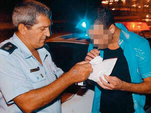 בדיקת שכרות באמצעות מכשיר ה''ינשוף'' בדיקת שכרות באמצעות מכשיר ה''ינשוף''