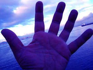 כף יד. כף יד.