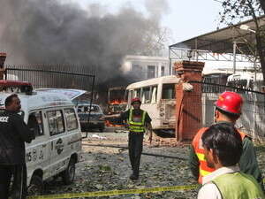זירת פיגוע בלאהור. זירת פיגוע בלאהור.