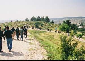 מטיילים בגן לאומי קסטל מטיילים בגן לאומי קסטל
