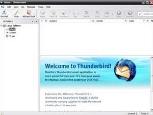 thunderbird, מוזילה thunderbird, מוזילה