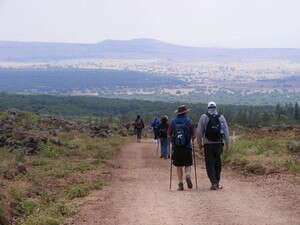 שימו כובע על הראש. מטיילים שימו כובע על הראש. מטיילים