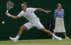 רוג'ר פדרר, היום. רוג'ר פדרר, היום.